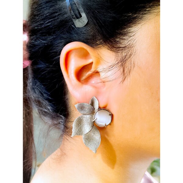 Enchanted Leaf Studs - Image 3