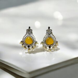 Golden Bloom Chandelier Earrings